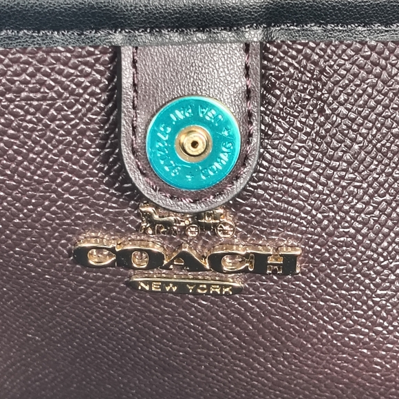 Coach small IMXAQ small city tote Black and Brown Women's Tote Bag - Picture 14 of 15